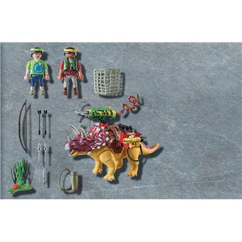 Playmobil Dino Rise 71262 Tricératops et soldats
