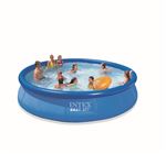 Piscine gonflable Intex - Ronde - Easy Set - 4,57 x 0,84 m - Épurateur + Cartouche inclus - Bleu