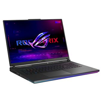 PC portable gaming Asus ROG SCAR18-G834JY-N6007W 18" Intel Core i9 64 Go RAM 2 To SSD Nvidia RTX 4090 Noir