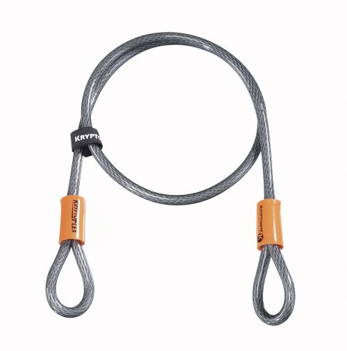 Antivol Kryptonite Câble Kryptoflex 1004 120 cm Niveau de sécurité 4/10 Gris