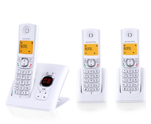 ALCATEL F 570 VOICE TRIO BLANC