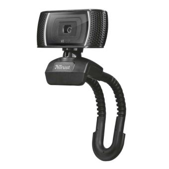 Webcam Trust Trino HD 720p Noir - 1
