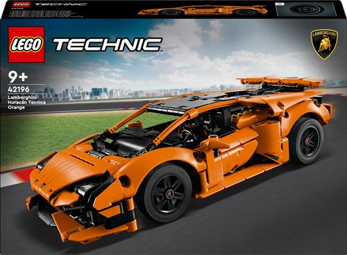 Lego Technic Lego® Technic 42196 Lamborghini Huracán Tecnica Orange Et Noir