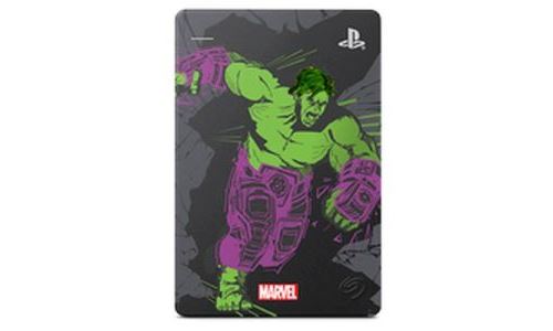 Disque dur externe Seagate Game Drive Marvel Avengers Hulk 2 To pour PS4 Gris