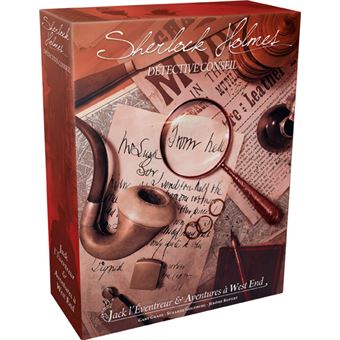 Jeu De Societe Asmodee Sherlock Holmes Detective Conseil Jack L Eventreur Et Aventures A West End Jeu Classique Achat Prix Fnac