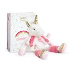 Animal en peluche Doudou et Compagnie Pantin Licorne 30 cm