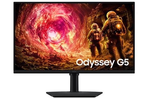 Samsung Odyssey G5 S32FG506EU G50F Series écran LED jeux 32 2560 x 1440 QHD @ 180 Hz Fast IPS 300 cdm² 1000:1 HDR10 1 ms HDMI DisplayPort - vue 3