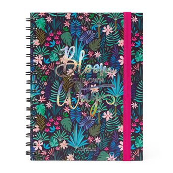 Carnet spirale ligné Legami L Flora