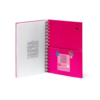 Carnet spirale ligné Legami L Flora