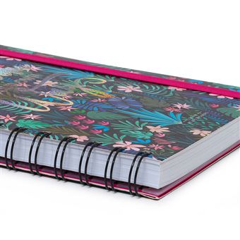 Carnet spirale ligné Legami L Flora