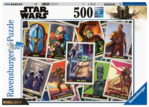 Puzzle 500 pièces Ravensburger Baby Yoda Star Wars Mandalorian
