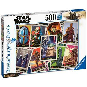 Puzzle 500 pièces Ravensburger Baby Yoda Star Wars Mandalorian