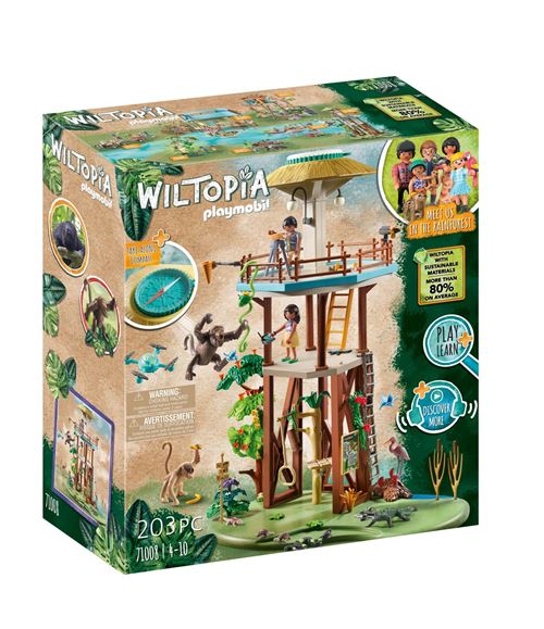 Playmobil Wiltopia 71008 Tour De Recherche Avec Boussole
