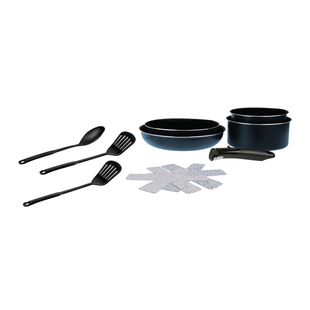 Sitram gamme essential - lot de 3 casseroles inox -16-18-20 cm,h