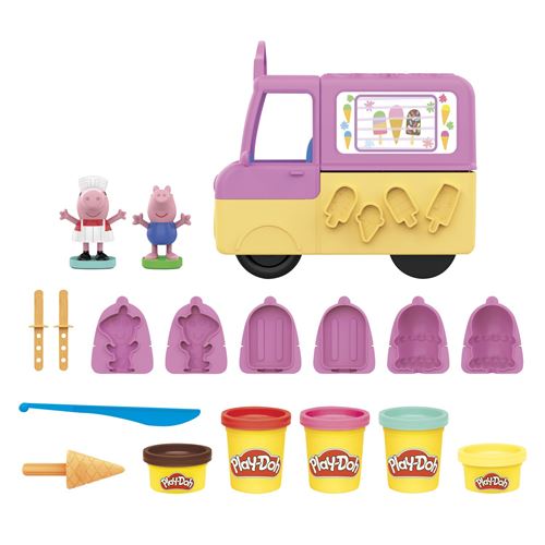 Pâte À Modeler Pour Enfant Play Doh Le Glacier Peppa Pig