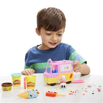 Pâte à modeler pour enfant Play Doh Le glacier Peppa Pig
