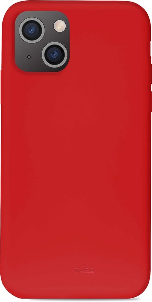 Coque de protection en silicone compatible iPhone 13 - rouge BIGBEN : la  coque de protection à Prix Carrefour