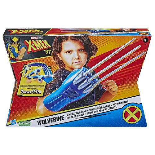 Figurine Avengers Griffes extensibles de Wolverine Marvel X-Men Bleu et Gris