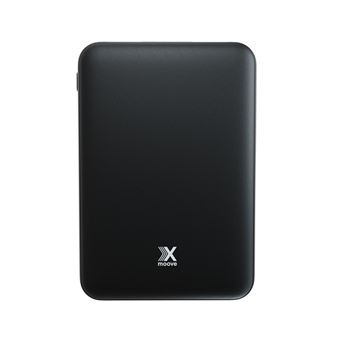 Batterie externe X Moov Polymere haute densite 5000 mAh Noire