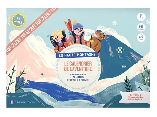 Jeu d'enquête En cavale Le Calendrier de l’Avent’ure En Haute Montagne État correct - N/A reconditionné disponible sur Fnac