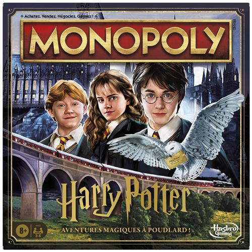 Monopoly Harry Potter Hasbro La Boite