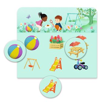 Djeco DJ08159 Jeu d'action et de réflexes DJECOEducatifs Mémo Jungle Multicolore
