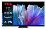 TV TCL 75C935 75" QLED 4K UHD Smart TV Aluminium brossé 2022