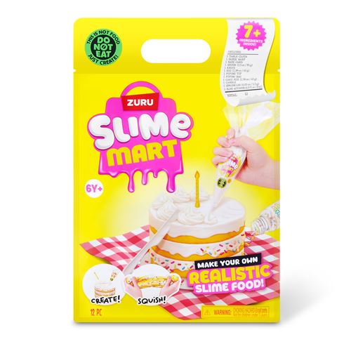 Zuru France Kit Slime Mart Dessert Zuru Sac Shopping Multicolore 12 Pièces - vue 1