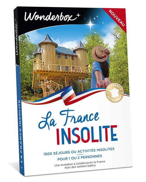 Coffret cadeau Wonderbox La France Insolite