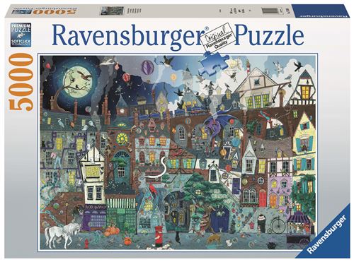 Puzzle Ravensburger La Rue Fantastique 5000 Pièces