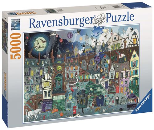 Puzzle 5000 pièces - La rue fantastique Ravensburger : King Jouet, Puzzles  adultes Ravensburger - Puzzles