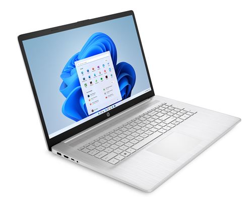 PC portable HP 17-cp2007nf 17,3 AMD Ryzen™ 5 16 Go RAM 512 Go SSD Argent Naturel