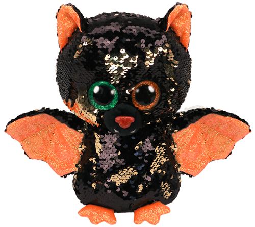 Peluche TY Flippables Taille M Chauve-Souris Halloween