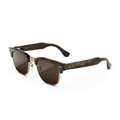 Audio Ray Ban Clubmaster Havana sur or Gen