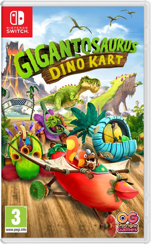 Gigantosaurus Dino Kart Nintendo Switch