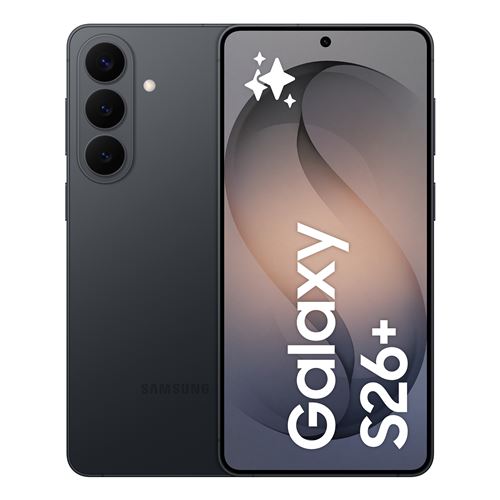 Smartphone Samsung Galaxy S26+ 6,7 5G Nano SIM 256 Go Noir