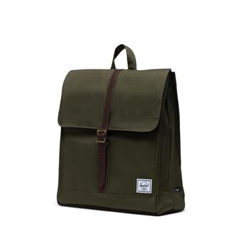 Sac à dos Herschel City Mid-Volume 14L Vert et Marron