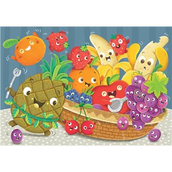 Puzzle enfant 2x24 pièces Ravensburger Les petits fruits et légumes