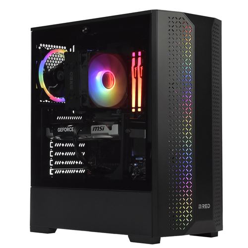 PC Gaming Mred CBT040-03 AMD Ryzen™ 7 16 Go RAM 1 To SSD Nvidia GeForce RTX 5060 Noir