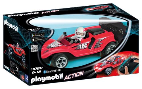 9090 - Rc Rocket Racer / Voiture De Course Rouge Rc