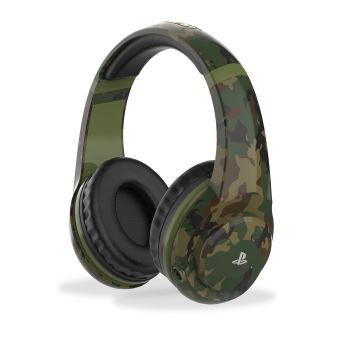 Casque 4Gamers PRO4-70 Stéréo PS4 Camouflage Woodland