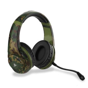 Casque 4Gamers PRO4-70 Stéréo PS4 Camouflage Woodland