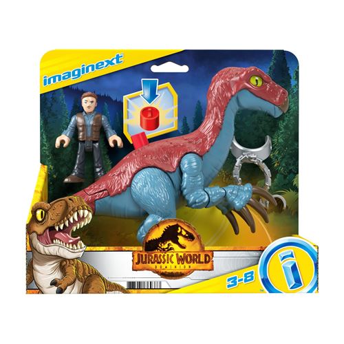 Figurines Jurassic World Slasher Dino et personnage
