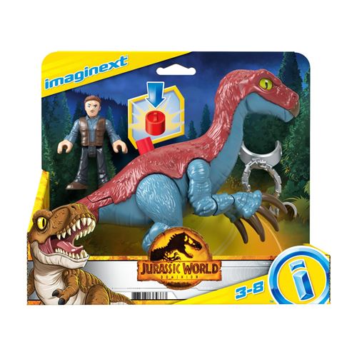 Jurassic World Figurines Slasher Dino Et Personnage