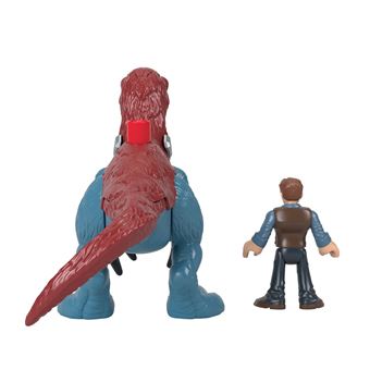 JURWORLD SLASHER DINO ET PERSONNAGE