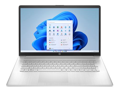 PC portable HP 17-cp2065nf 17,3” Full HD AMD Ryzen™ 3 8 Go RAM 512 Go SSD Argent naturel