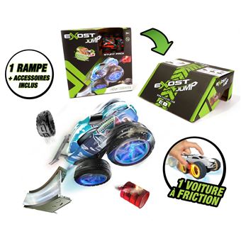 Mini voiture à friction Exost Jump Coffret avec accessoires Modèle aléatoire