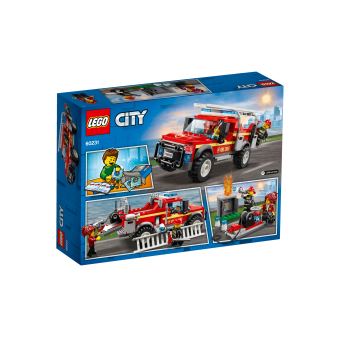 LEGO® City 60231 Le camion du chef des pompiers