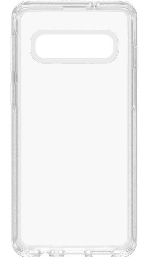OtterBox Symmetry Series - Achterzijde behuizing voor mobiele telefoon - polycarbonaat, synthetisch rubber - transparant - voor Samsung Galaxy S10