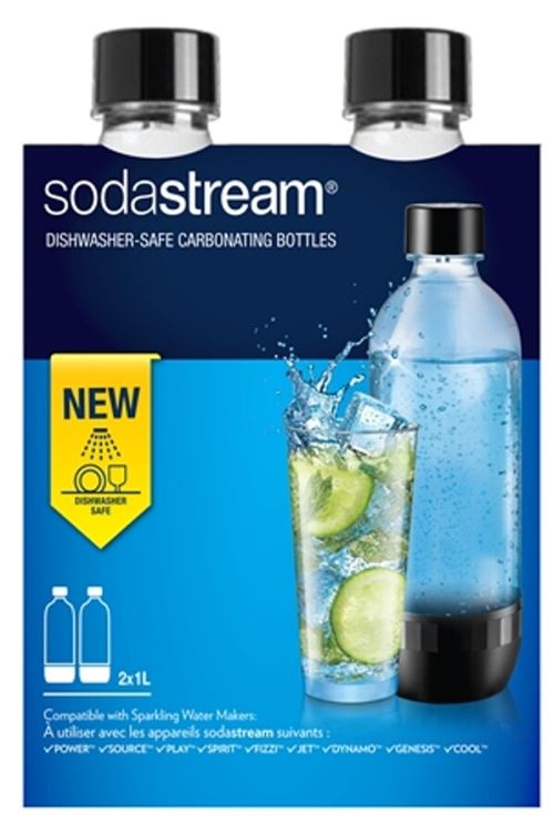 Pack 2 bouteilles Sodastream de gazéification 1L - Achat & prix